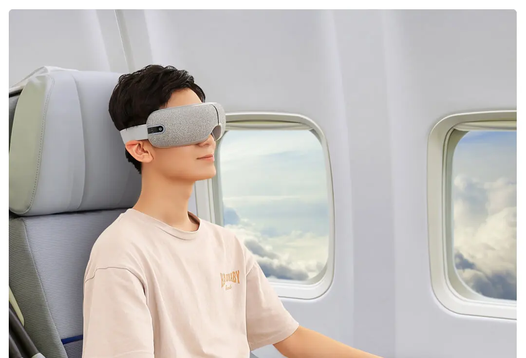 Xiaomi Mijia массажер для глаз складной Вибрационный умный роликовый массаж горячий нагрев терапия USB Перезаряжаемый 3D массажер для глаз расслабляющий