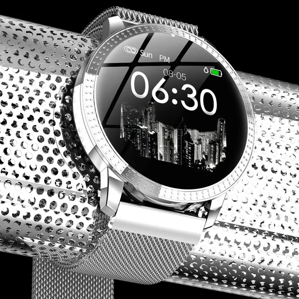 CF18 smartwatch IP67 водонепроницаемый браслет с монитором сердечного ритма Модные Смарт