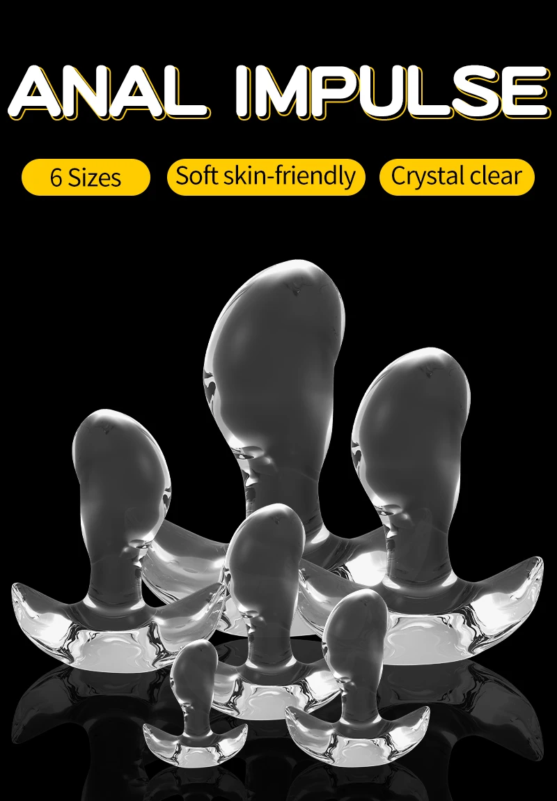 Huge Wearable Anal Plug Sex Toys Large Butt Plug Prostate Massage G-Spot Stimulation Anal Dilator For Women Men Adult 18+