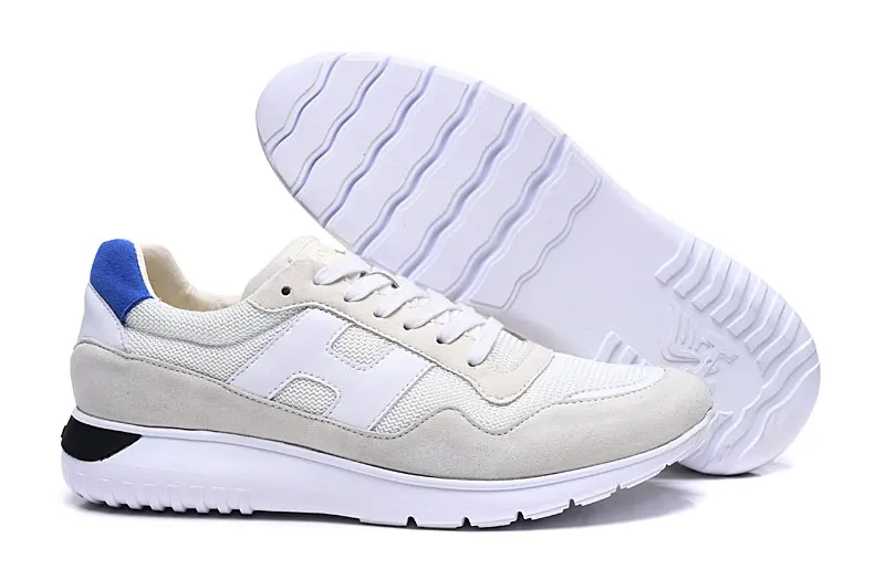 Hogan модные роскошные мужские удобные дышащие кроссовки Scarpe сетчатые уличные кроссовки для фитнеса с воздушной амортизацией кроссовки для бега