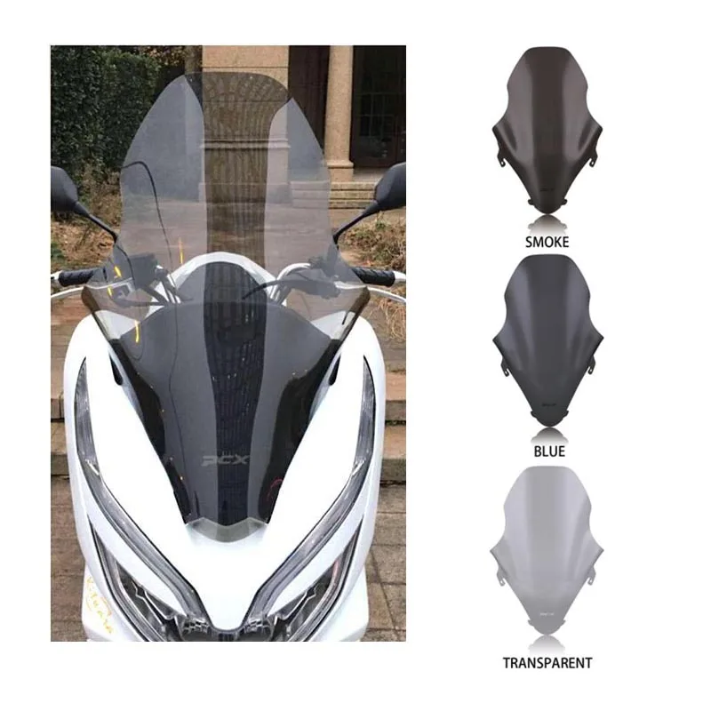 

PCX 125 150 2018 2019 Windscreen Windshield Wind Deflector Screen Shield For Honda PCX125 PCX150 Motorcycle Scooter Accessories