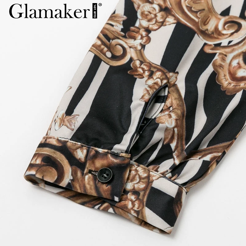 Glamaker трикотажное сексуальное платье с принтом пейсли женское осеннее облегающее платье миди с длинным рукавом зимнее женское элегантное вечернее платье vestidos
