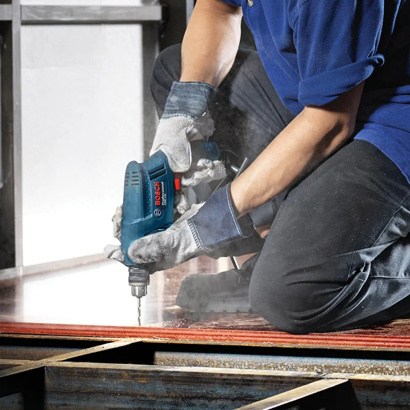 BOSCH GBM340 электрическая сверлильная электрическая отвертка ручная дрель пистолет электрическая дрель многофункциональная ручная дрель для дома