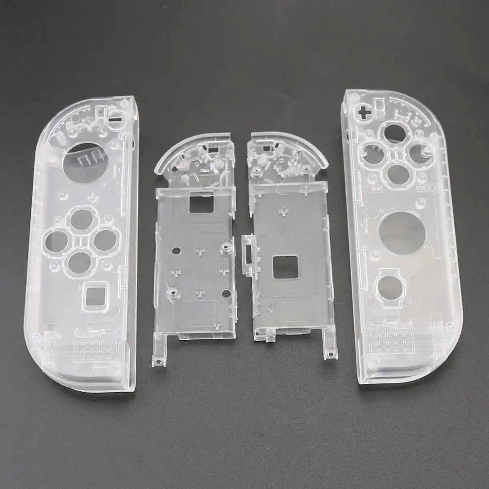 JCD для консоли Nintendo Switch Joy con прозрачный корпус чехол сменные детали сделай сам