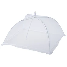 Защитная сетка для еды, зонтик, складной, для барбекю, для пикника, для патио, сетка от насекомых, мух, комаров