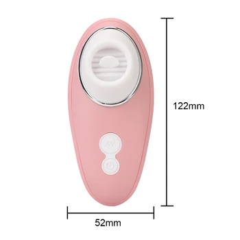 Female Masturbator Sex Toys for Women Clitoris Stimulator Tongue Oral Licking Vibrator Nipple Sucker massage Vibrator 2