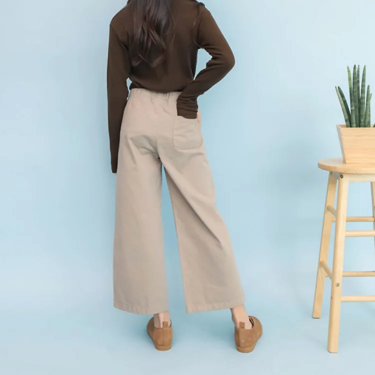 Autumn New Style Middle And Large Girls Korean-style Loose Pants Girls Western Style Suit Pants Little Girl Fashionable Pan