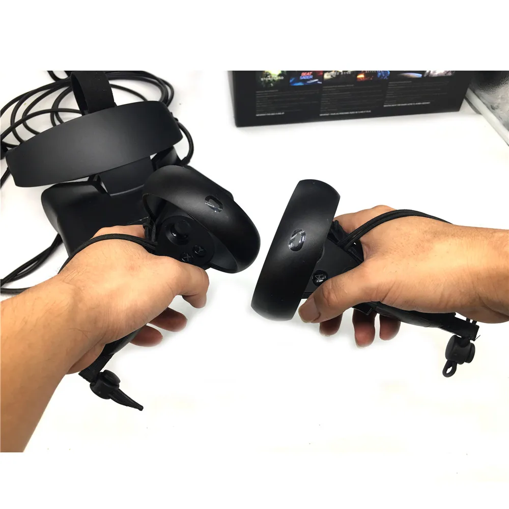 1 пара для Oculus Quest VR Touch контроллер защитный рукав ручка чехол для Oculus Rift S гарнитура поглощение пота крышка