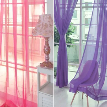 

Transparent Theme Curtain Shower Curtain Set Window Screening Home Colorful Bathroom Decor
