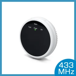 Awaywar – détecteur sans fil de gaz gpl 433MHz, système d'alarme pour maison intelligente, détection automatique, sirène intégrée, prévention des incendies 