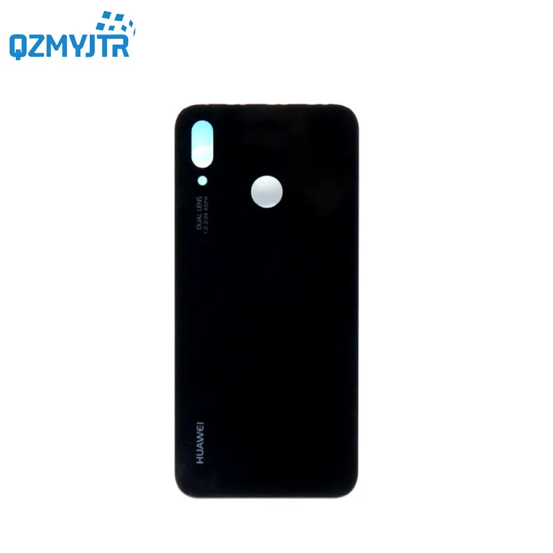 back cover black Замена для huawei p20 lite/nova 3E средняя рамка Передняя ЖК-Крышка корпуса безельные шасси+ задняя крышка батареи с инструментами - Цвет: back cover black