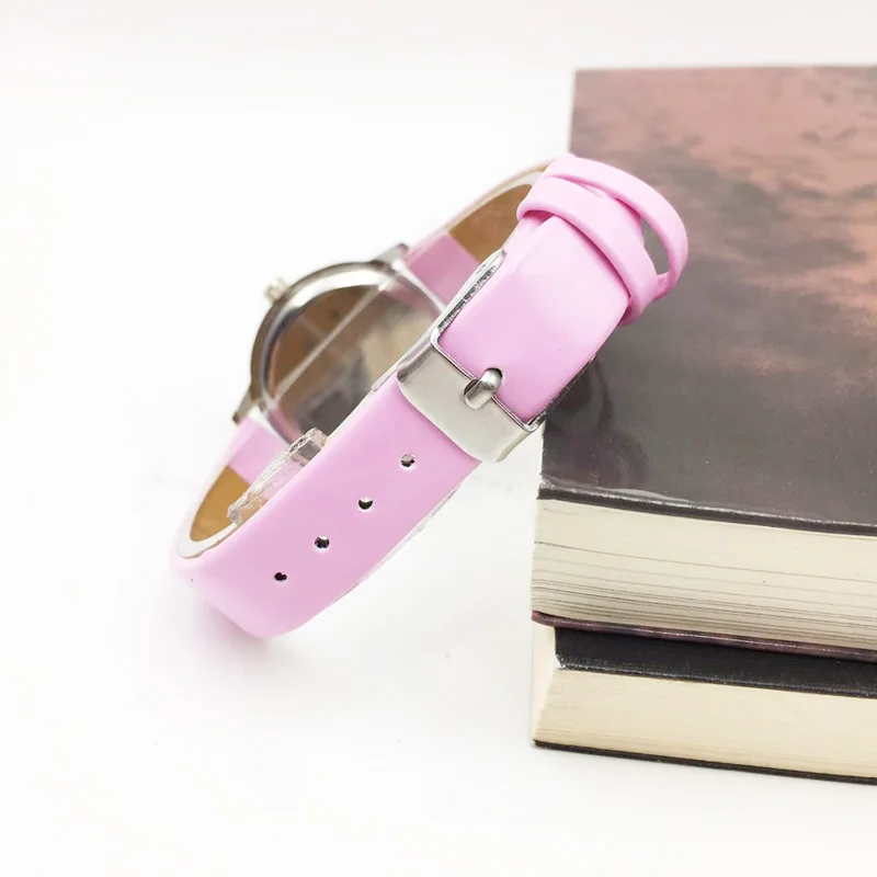 Часы наручные Детские Кварцевые для девочек Мультяшные розовые студенческие