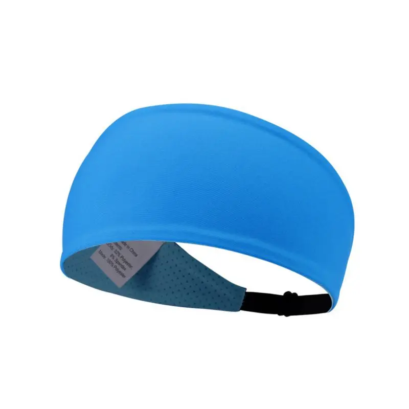 New Simple Sweatband Unisex Absorption Hair Bands Freely Breath Sports Headband For Tennis Basketball Running Yoga