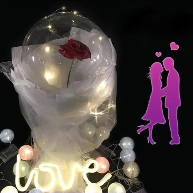 Прозрачные/прозрачные круглые воздушные шары сделай сам подарки вечерние