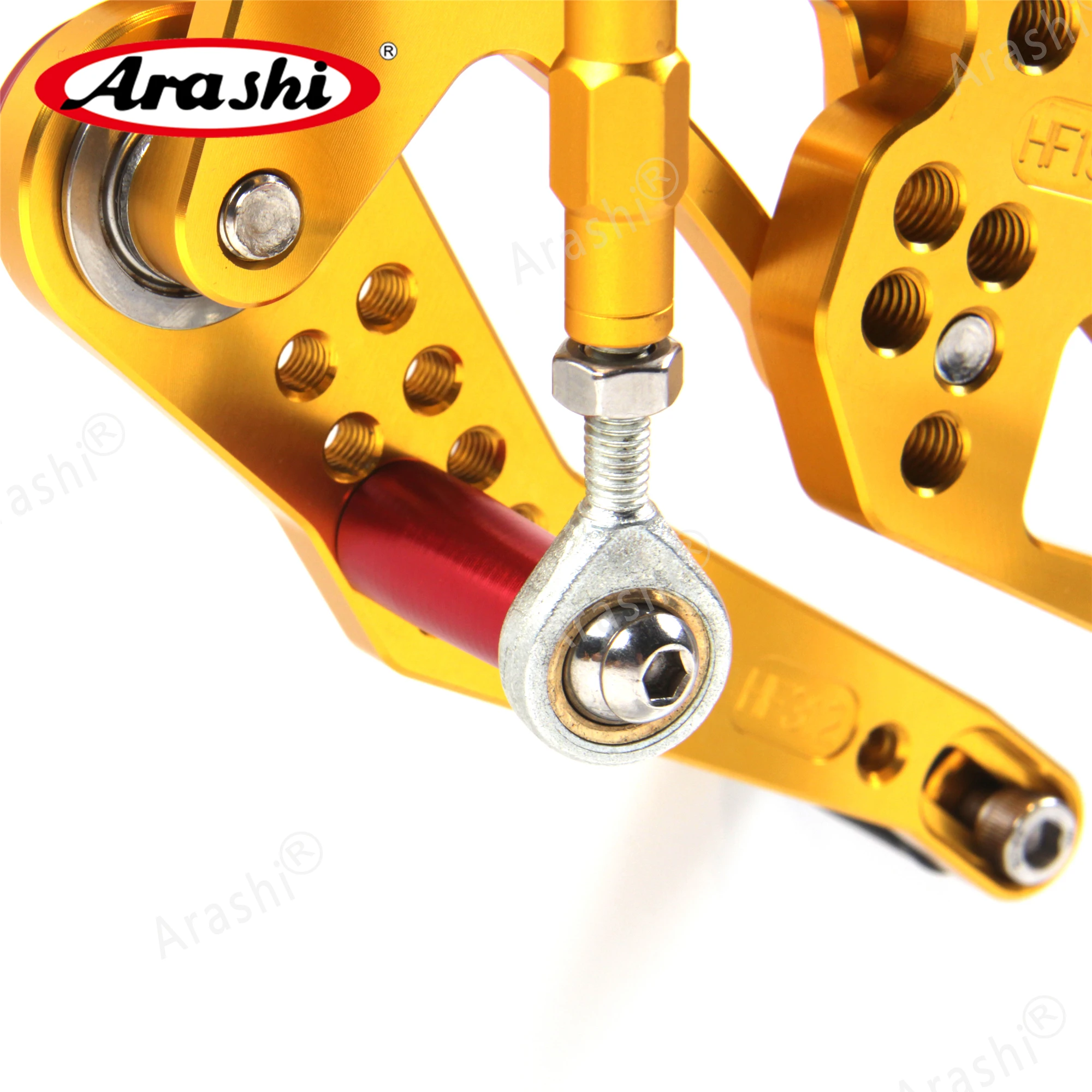ARASHI CNC Регулируемые подножки для TRIUMPH DAYTONA 675 675R 2013 2018 колышки ног наездник заднего