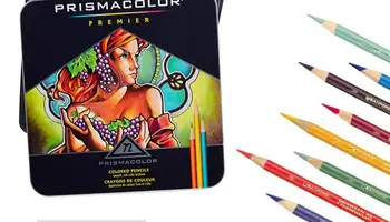

import USA 72 color Sanford art draw pencil oily soft pencil 3.8MM big core pencil lapis de cor Sanford Prismacolor adult pencil