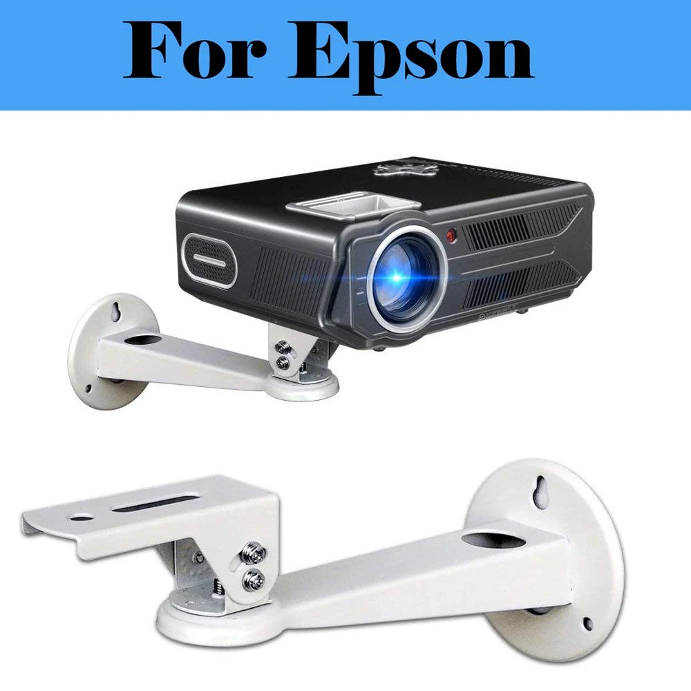 Soporte montaje en pared para proyector, soporte ajustable en ángulo 360 para de para Epson PowerLite Pro Z9870NL S39 W39 X39| Soportes de proyector| - AliExpress