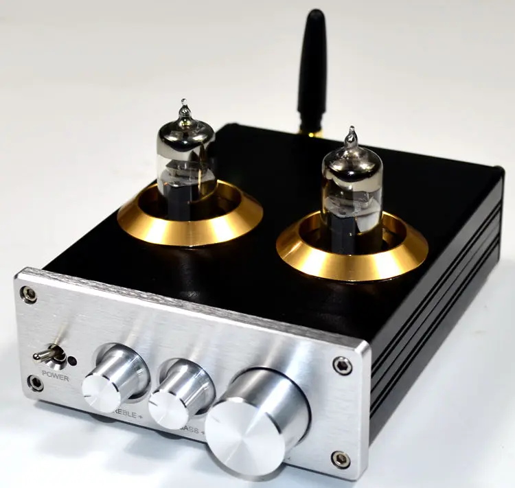 DC12V 2A 6J5 ламповый усилитель Bluetooth 5,0 APTX