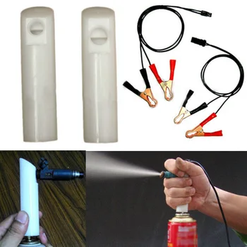 

Car Fuel Injector Flush Cleaner Adapter Cleaning Tool Kit For Motorcycle ATV New