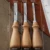 3 размер A4mm A6mm A8mm Практичный Кожаный Craft Edge Beveler Skiving Скашивая Нож DIY Cutting Hand Craft Tool с деревянной Ручкой