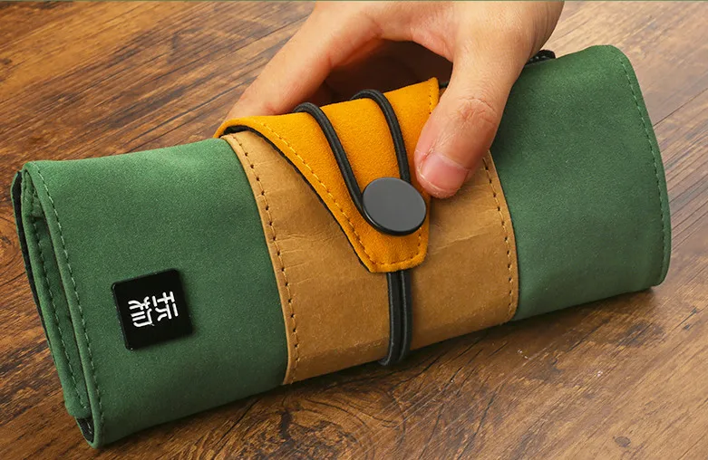 

Creative Pencil Case Rolling Curtain Durable Multi-function Pen Bag Students Personality Stationery