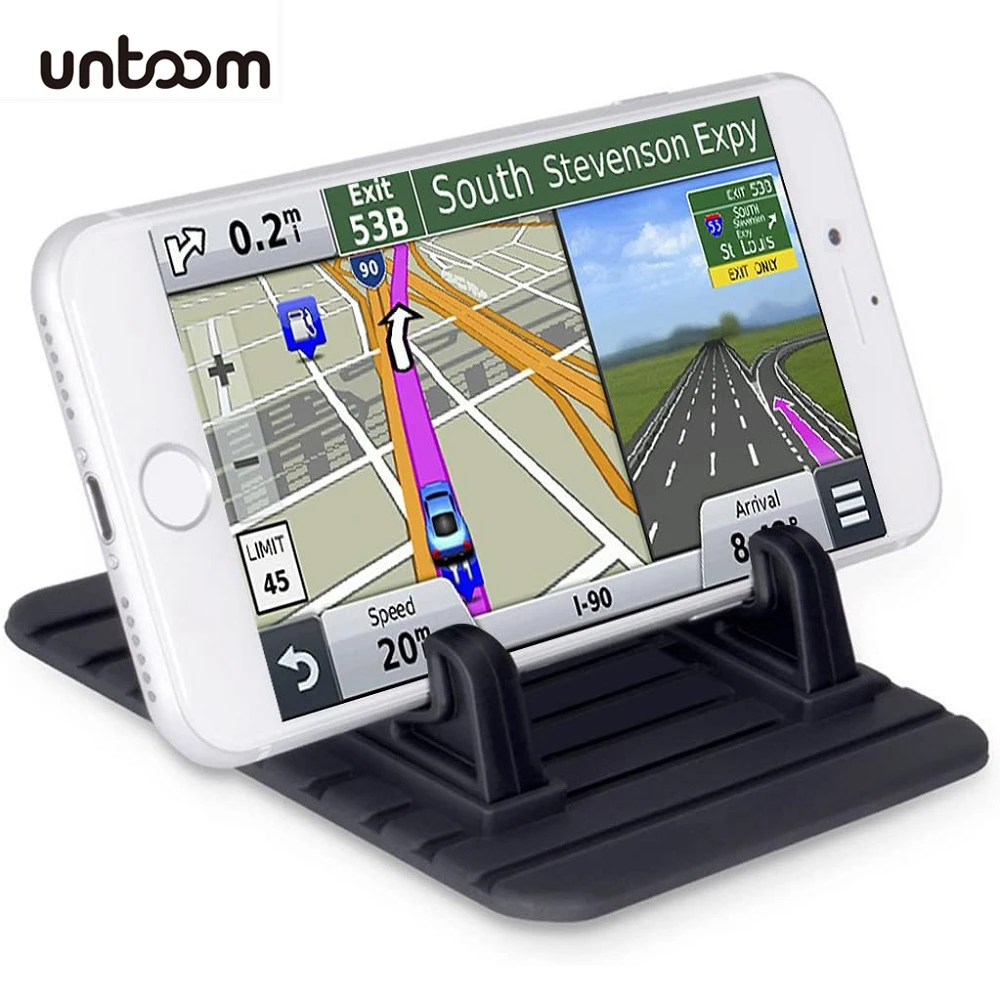 Universal Silicone Car Dashboard Phone Pad Mat Non Slip Car Mobile Phone Holder Stand For Iphone
