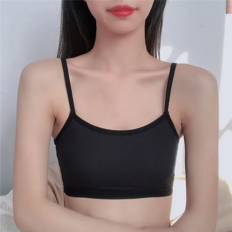여성 탱크 작물 톱 섹시한 여성 속옷 원활한 자르기 탑스 란제리 Femme 스트랩 조정 가능한 캐미솔 스트리트 패션 여성 톱