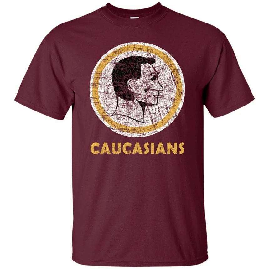 

Red Cardinal Color Tee Caucasiaus - Washington Caucasians Redskins Funny T-Shirt Slim Fit Tee Shirt