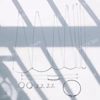 

2020 new movie star with the same sterling silver necklace; charm original 925 sterling silver necklace; gift for girlfriend