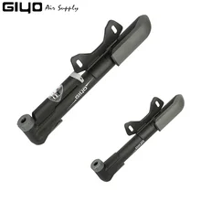 Giyo умная головка 120psi велосипедный насос MTB THandle Schrader Presta ручной насос дорожный насос для накачивания велосипедных шин Велоспорт «умный» клапан мини-насос