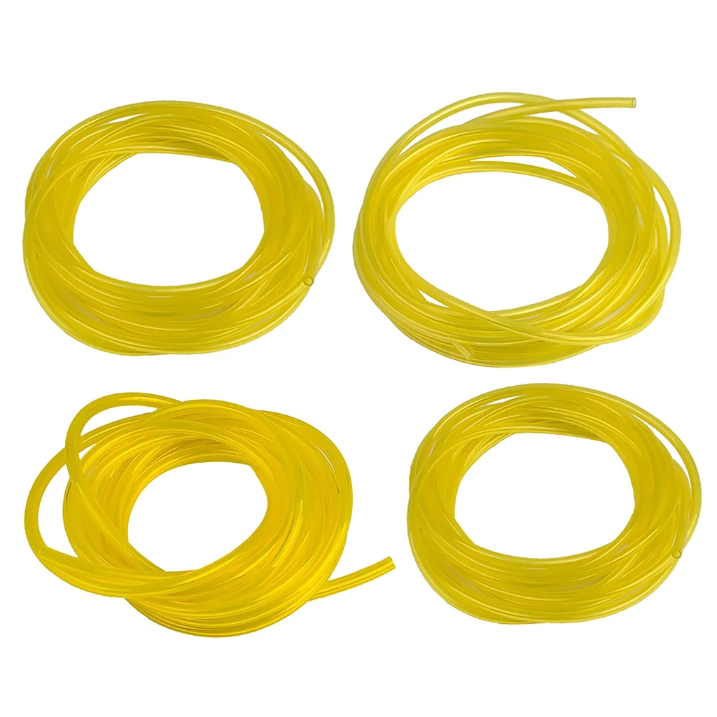 Set Of 4pcs Different Sizes Feet Replacement Tygon Fuel Line Fuel Pipe Line