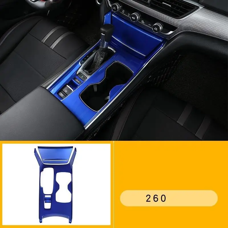 Automovil авто система управления шестерня рулевого колеса кондиционер интерьер модификация автомобиля Стайлинг 18 19 для Honda Accord - Название цвета: Number 4