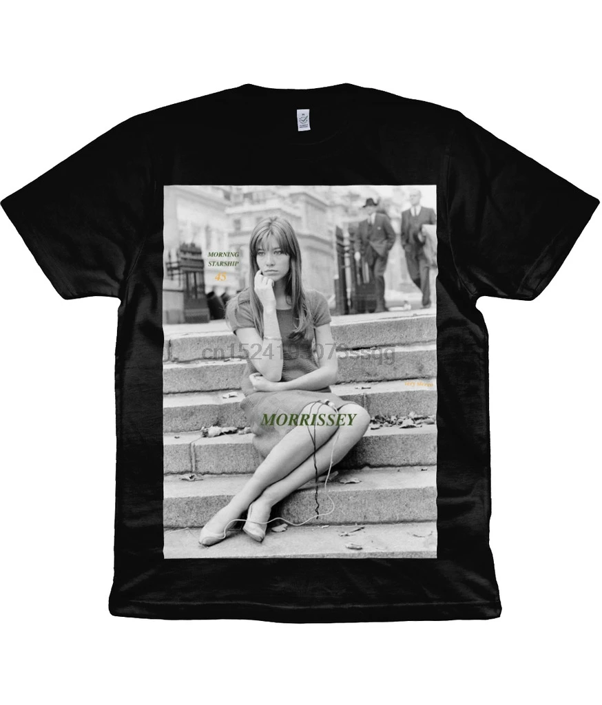 MORRISSEY - MORNING STARSHIP-органическая рубашка 2019 BLACK -FRANCOISE HARDY |
