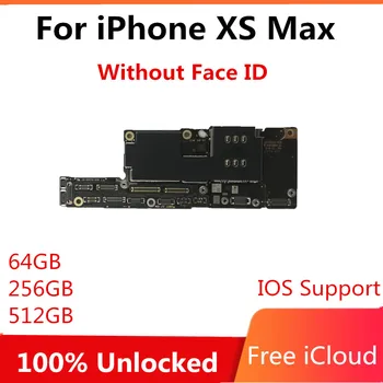 

Mainboard For iPhone XS Max Motherboard 100% Unlock For iPhone XS Max logic board free icloud Full QC Tested OS SUpport