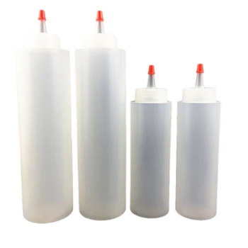 

10Pcs Food-Grade Plastic Condiment Squeeze Bottles Tomato Sauce Salad Dressing Squeeze Bottle