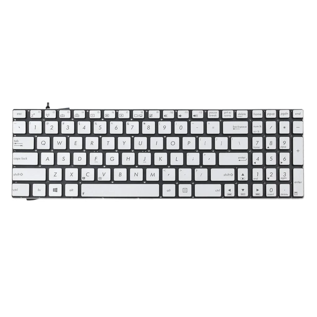 

Replacement Backlit Keyboard for ASUS N550JX N750JK N750JV Q550LF Laptop PC Keyboard Replacement Repairment Keyboard 2019 New