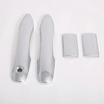 

High flying For Toyota HiAce H300 Sixth gen 2019-2020 Door Handle Cover Stick Molding Cove trim ABS chrome Car accessories 2pcs