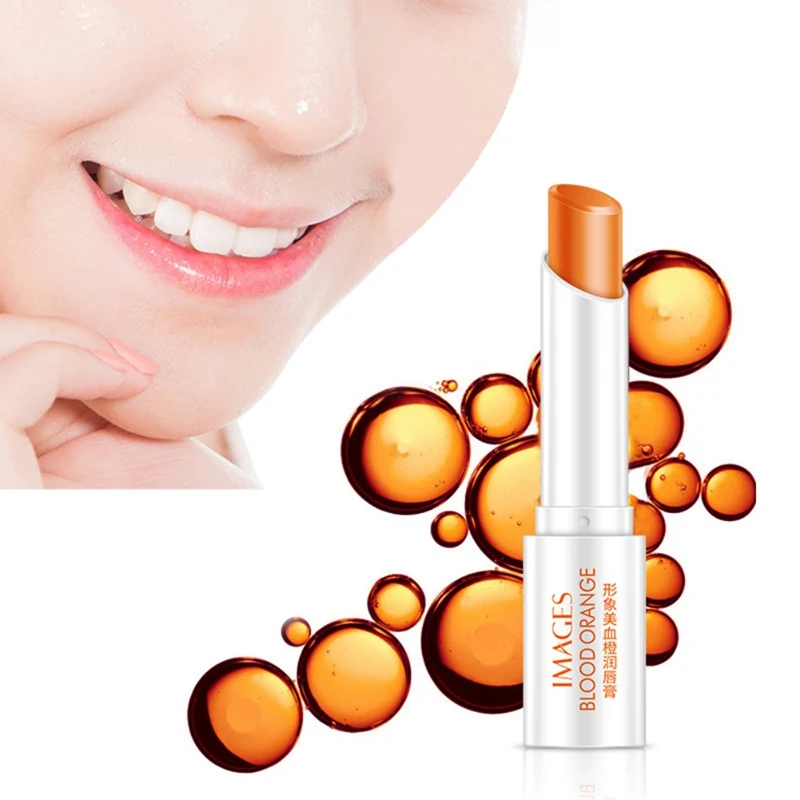 

Hydrating Smooth Lip Lines Lipstick Blood Orange Lip Balm Brighten Lip Color Moisturizing Exfoliation Anti-drying Lip Care