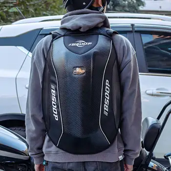 

Waterproof Motorcycle Tail Bag Durable Rear Motorcycle Seat Bag High Capacity Motorcycle Rider Bag Backpack For Riding Hiking