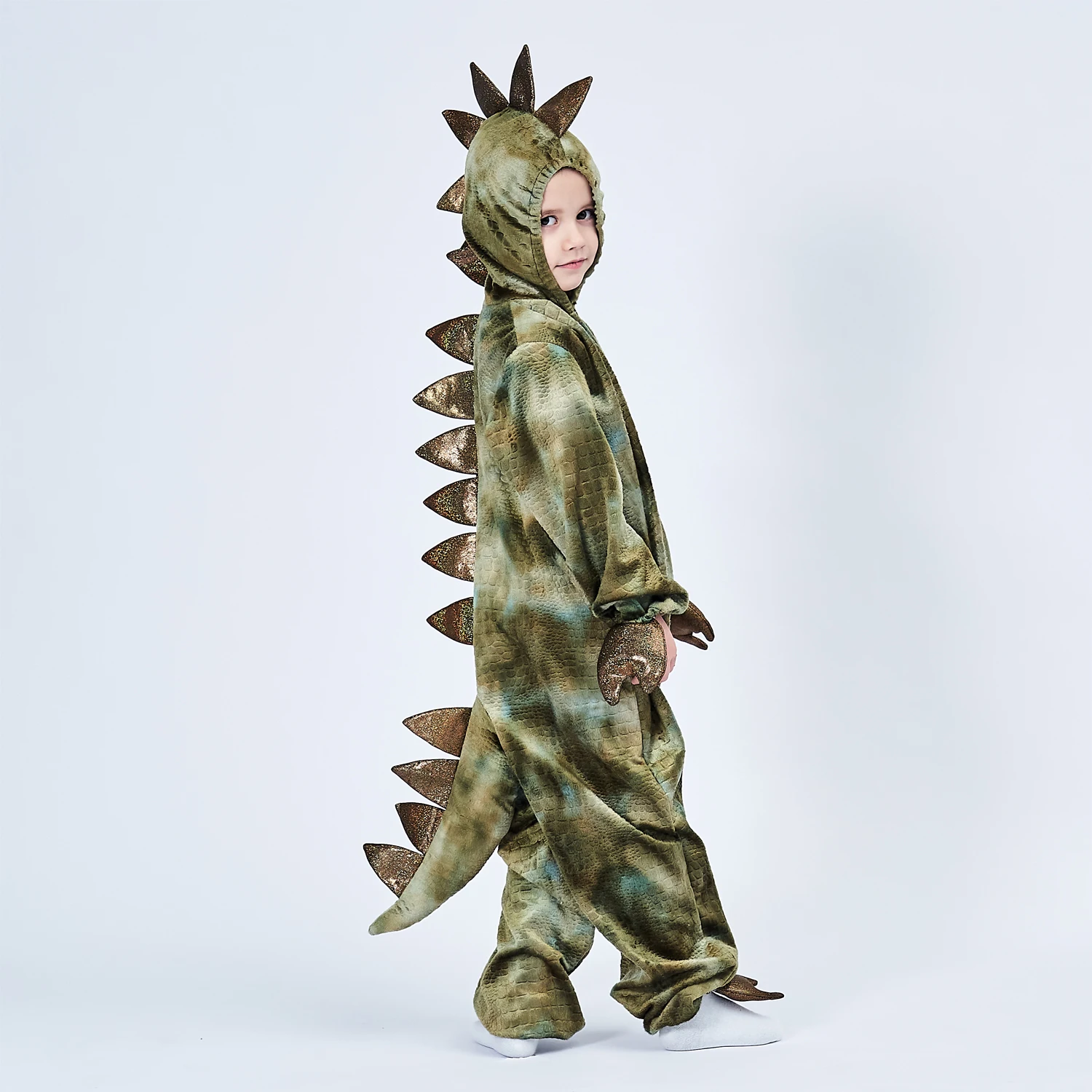 2-8T Toddler Kids Child Dinosaur T-Rex Costume Cosplay For Boys Halloween Purim Party Disfraz Fantasia Dress Up Hoodie Jumpsuit cosplay jumpsuit,kids cosplay costume
