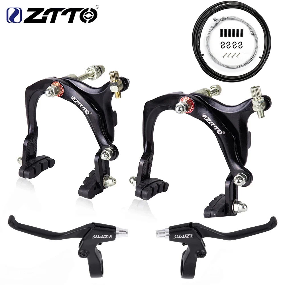 ZTTO New high quality Bicycle Side Pull Brake C Calipers Rim Brake For Cruiser Kids Bike City Cycling Brake Road bike parts