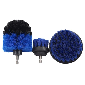 

Electric Cleaning Brush 3pcs/Set Electric Drill Brush Plastic Furniture Car Interior Cleaning Electric Cleaning Brush