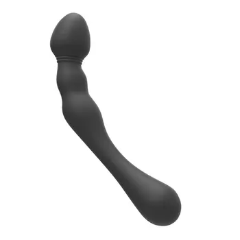 Double Ended Silicone G Spot Wand Prostate Massage Stick Butt Plug Penis P-Spot Stimulator Anal Plug Dildo Sex Toy for Women Men 5