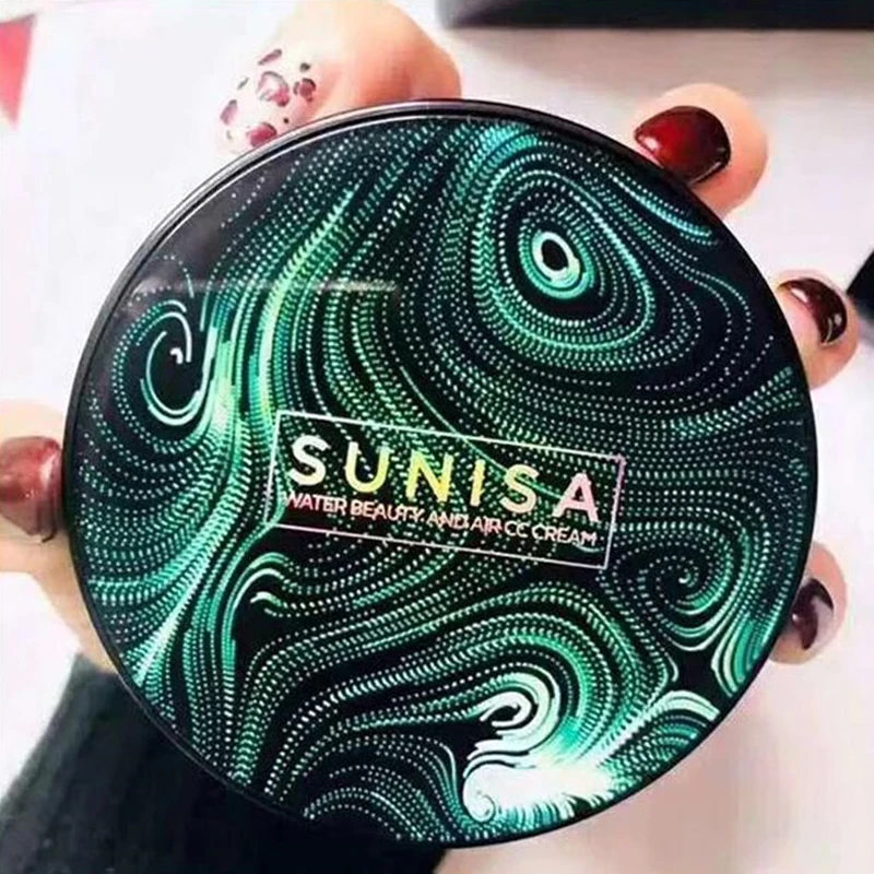 

NEW SUNISA Air Cushion Mushroom Head BB Cream Concealer Brightening Moisturizing Makeup Foundation Concealing Cosmetics