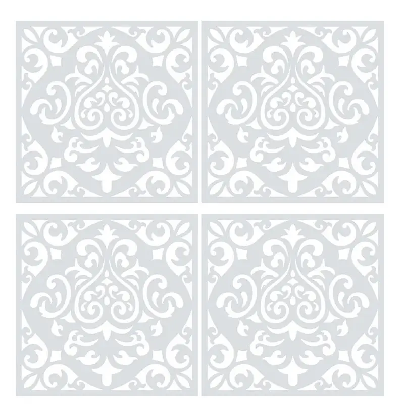 Mandala Drawing Stencils Hollow Out Spraying DIY Painting Stencil 15X15CM | Канцтовары для офиса и дома