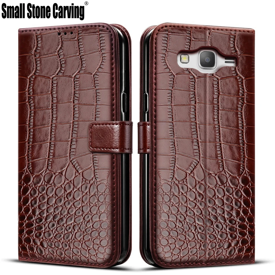 Leather case For Samsung Galaxy J2 Prime G532 G532F SM-G532F Case Back Cover 2016 Phone Flip J2Prime | Мобильные телефоны и