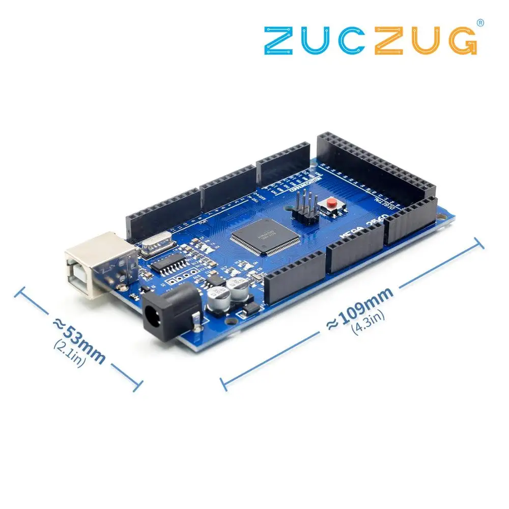 MEGA2560 R3 Мега 2560 ATmega2560 16AU CH340G AVR USB плата развития для arduino|Интегральные схемы| |