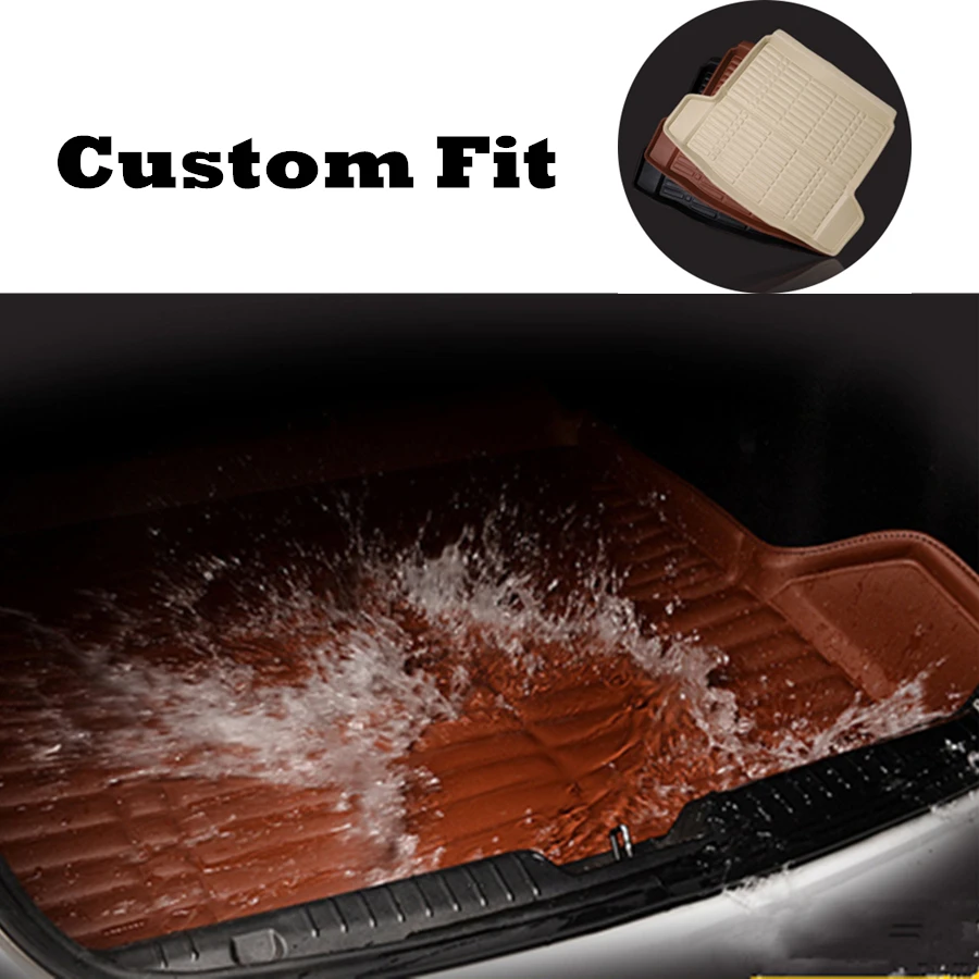

For Toyota RAV-4 RAV4 2009 2010 2011 2012 2013 Boot Mat Rear Trunk Liner Waterproof Cargo Floor Tray Carpet Mud Kick Protector