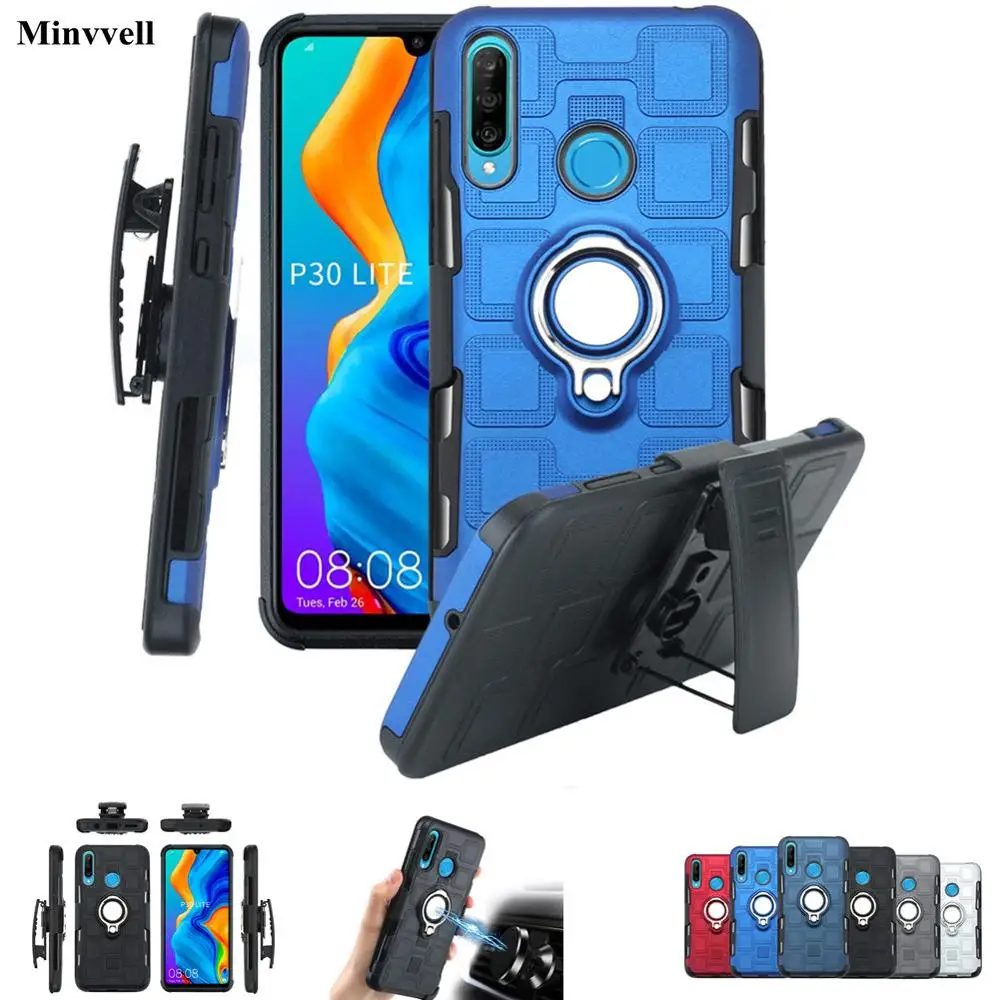 Для Huawei P30 Lite Pro P20pro Nova 4e 3 3e 2i чехол с поворотным зажимом для ремня Honor 7A 7C 10 8A 8S 9i