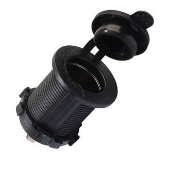 

50pcs Cigarette Lighter Socket 12V Waterproof Car Boat Motorcycle Cigarette Lighter Sockets Power Plug Outlet